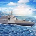 1/700 美国海军 濒海战斗舰 里埃尔·吉福德号 LCS-10＆NSM反舰弹道导弹