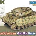 库尔斯克系列 1/72 WW.II 德军 III号坦克N型 ＆ 装甲护板 第2装甲师 1943年库尔斯克