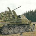 1/35 德军 Sd.Kfz.7/2 8吨半履带装甲运输车＆37mm防空高射炮FlaK43 细节提升套件