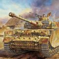 1/35 WW.II 德军 IV号坦克H型后期生产型 (附腑带有/无Zimmerit抗磁性涂层版套件) 