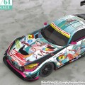 1/64 初音未来 GT企划 Good Smile 初音未来 AMG 2016 SUPER GT ver.