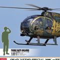 1/48 OH-6D “明野Special 2019” 附赠女性自卫官手办 