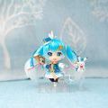 雪初音粘土人
