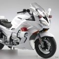 1/12 完成品摩托 YAMAHA FJR1300P 白色涂装 (警视厅)