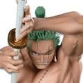 BANPRESTO手办斗兽场 海贼王 罗罗亚・索隆 The Brush
