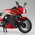 1/12 完成品摩托车 川崎 GPZ900R 红/灰