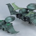 EX Model EX-04 1/100+1/144  机动战士高达 DFA-03 多普战机