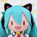 超大毛绒玩偶  初音未来歌姬计划街机版 未来之音 初音未来 猫咪款