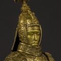 CS032 经典系列收藏级 清 乾隆皇帝阅兵像 黄铜版