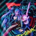 寿屋remix初音 单反重置+赛博朋克风格尝试