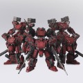 前线任务 Structure Arts 塑料模型套件第二弹 Frost 地狱之壁 6机套装