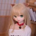 等身人形个人拍摄   40原家猫娘黄豆粉COS