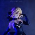 黑礼服saber 水