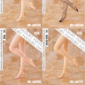 LA03 3D立体连裤中网袜 无缝袜