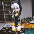 万代拼装机娘，这脸还阔以