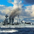 编号：06741 1/700 世界战舰系列 英国皇家海军 加尔各答号 轻型巡洋舰