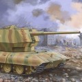 编号：09585 1/35 装甲车辆系列 E-100 防空坦克 (搭载Flak40型128毫米炮)