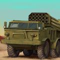 编号：07180 1/72 装甲车辆系列 俄罗斯 9K57“飓风”自行多管火箭炮