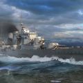 编号：06744 1/700 世界战舰系列 英国 皇家海军“埃克塞特”号 重型巡洋舰