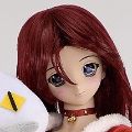 Dollfie Dream DD 初音岛 歌丸&白河小鸟 圣诞老人版