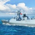 编号：06727 1/700 世界军舰系列 中国海军 054A型导弹护卫舰