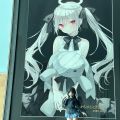 在rrd画展打卡的mio