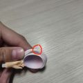 刚看到 帽子中奖正好在正面..