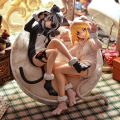 双倍肉球、双倍美腿，连胖次也是双倍！ ALTER 《 Infinite Stratos》 夏绿蒂&萝拉 猫咪睡衣