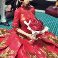 中日婚纱搭配 娜美&女帝