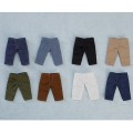 粘土娃 服装 裤子 (丹宁裤（藏青色）/丹宁裤（蓝色）/黑色/米色/卡其绿/棕色/白色/藏青色)