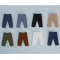 粘土娃 服装 裤子 (丹宁裤（藏青色）/丹宁裤（蓝色）/黑色/米色/卡其绿/棕色/白色/藏青色) L尺寸
