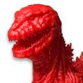 软胶怪兽档案系列 哥斯拉 2016 红色组装版
