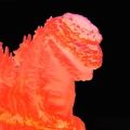 东宝大怪兽系列 新·哥斯拉 哥斯拉2016 红色透明版