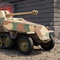 编号:00943 1/16 装甲车辆系列 Sd.Kfz 251/22D半履带自行反坦克炮