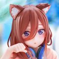 Desktop Cute 五等分的新娘∬ 中野三玖~猫咪居家服~（TAITO线上抓娃娃限定）