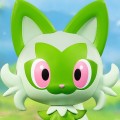 宝可梦中尺寸手办 宝可梦朱/紫 新叶喵