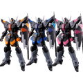 HG 1/144  黑骑士小队 暴恶 丽德拉德、丹尼尔、刘慎强专用机套装
