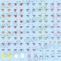 女神装置 PUNI★MOFU 兔兔 眼睛水贴套装