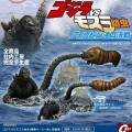 哥斯拉摆件特摄大百科 哥斯拉大战摩斯拉 菲律宾外海的决战