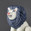 三沢厚彦 ANIMALS 狮子 灰色 软胶完成品