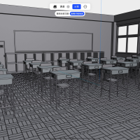 自己设计的1/7教室场景