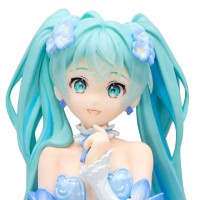 初音未来 压泡面人偶 花仙子系列ー粉蝶花仙子 浅蓝色款ー