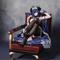 碧蓝航线，奥古斯特御史之魔女，gk白模上色展示。