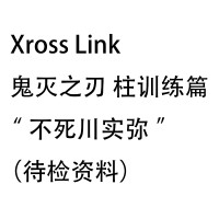 Xross Link 鬼灭之刃 柱训练篇“不死川实弥”（待检资料）