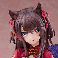 旗袍猫 黑猫
