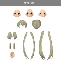 突击莉莉定制系列 头部零件套装 TYPE-C 亚麻色