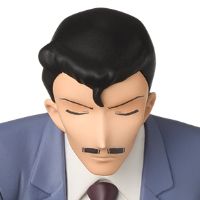 名侦探柯南 小坐系列奖品人偶 “毛利小五郎”