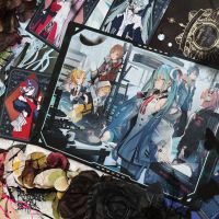 初音未来 vocaloid 文件夹 pvc 拍立得 杯垫 书签 等各种纸片