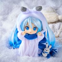 粘土娃 雪未来+雪音兔服装