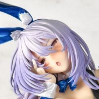 害羞的她 天笠缀 兔女郎 糖果蓝配色